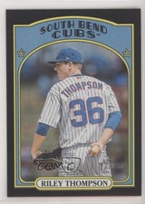 2021 Topps Heritage Minor League Edition Black Border 18/50 Riley Thompson 1c9