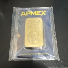 1 oz APMEX Gold Bar .9999 Fine – Authentic Bullion – In Assay 3800.00 per troy oz