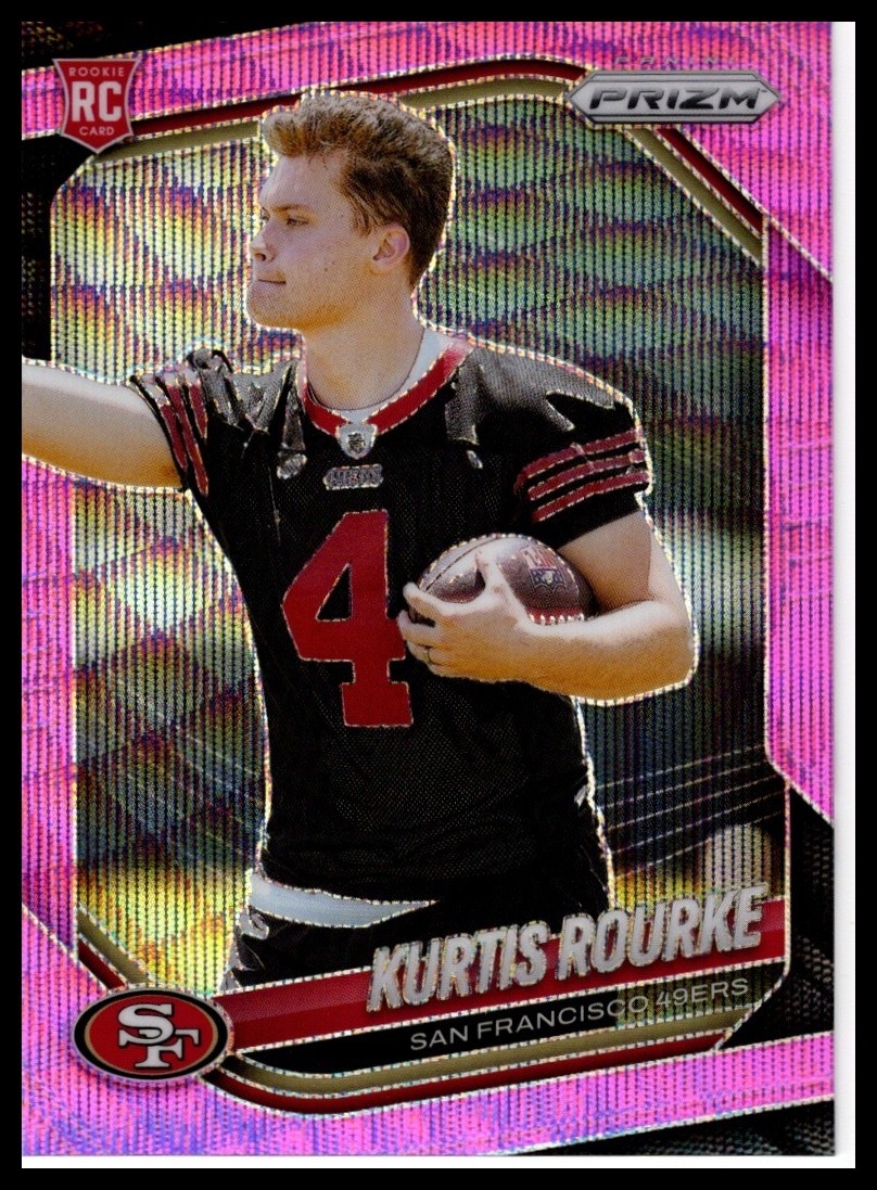 Kurtis Rourke Panini Prizm #397 Pink Wave