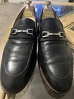 JOHNSTON & MURPHY - Leather Horse Bit Loafers Black Men 12M — photo 2