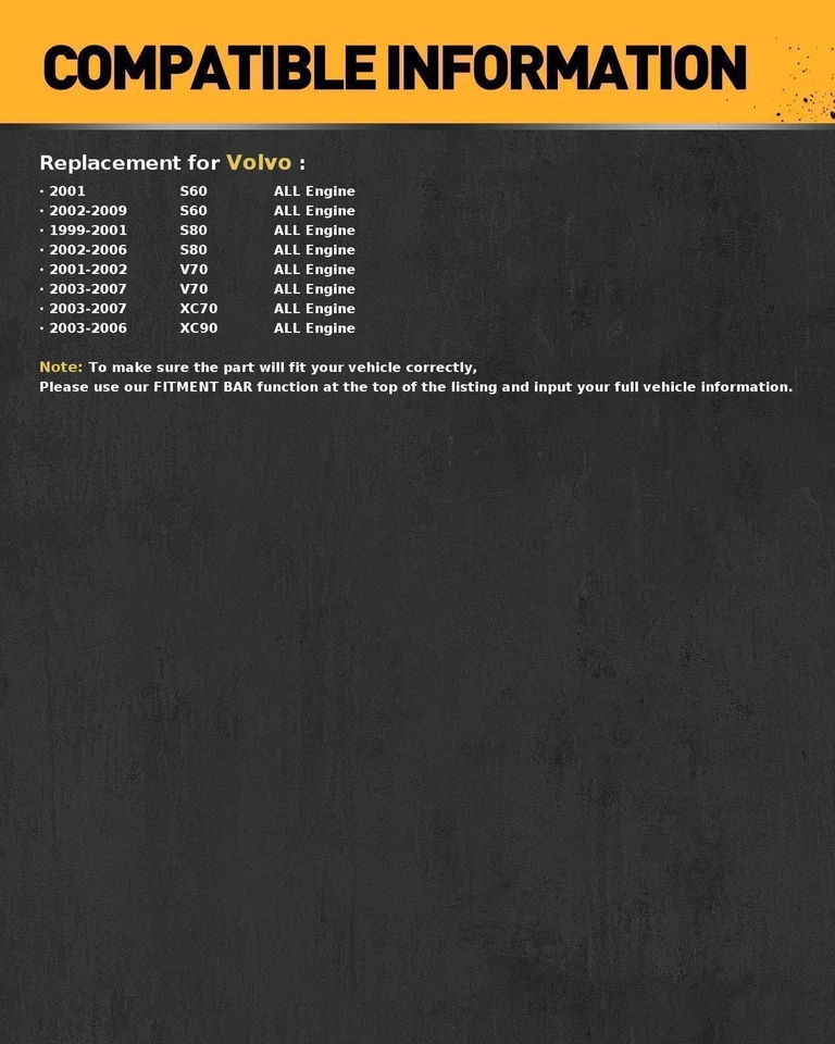 A/C Compressor For Volvo S60 2002-2009 XC90 2003-2006 XC70 2003-2007 2011230 - Image 2 of 4