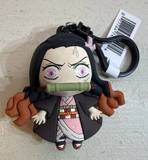 Demon Slayer Exclusive B Enraged Nezuko Kamado Series 1 Figural Bag Clip NEW