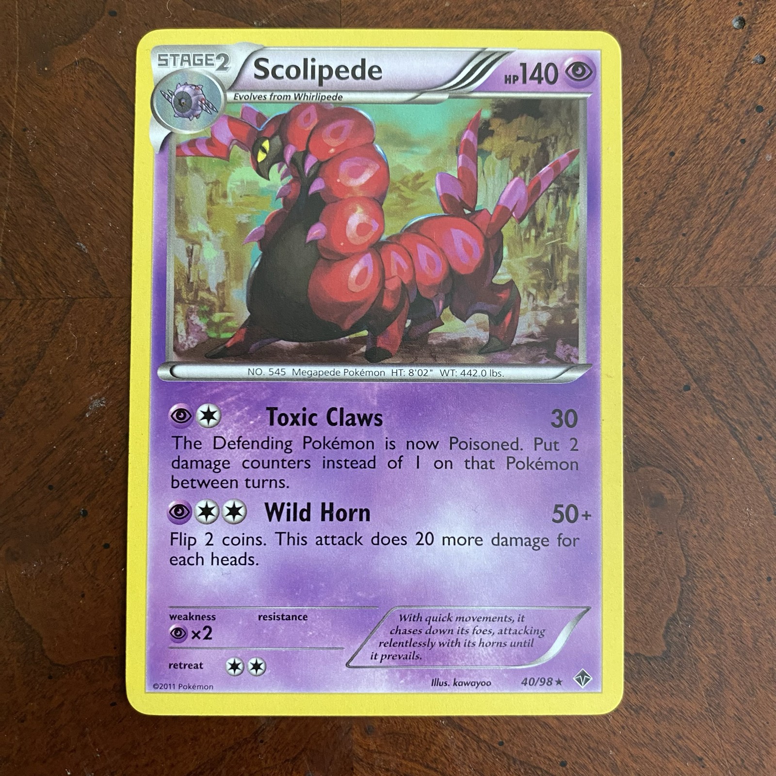 Scolipede 40/98 Emerging Powers Regular LP