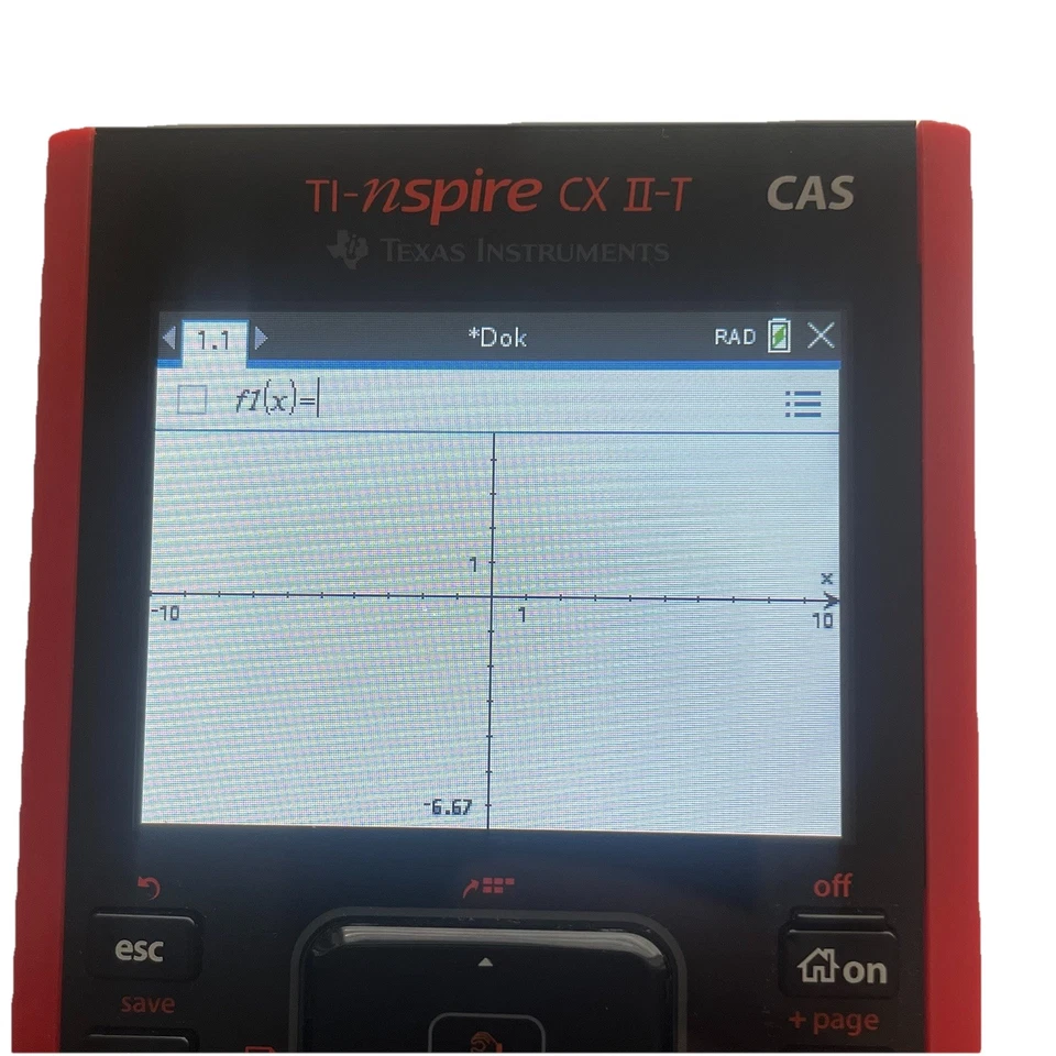 Texas Instruments TI-Nspire CX II-T CAS Grafikrechner Farbdisplay Zubehör - Bild 4 von 4