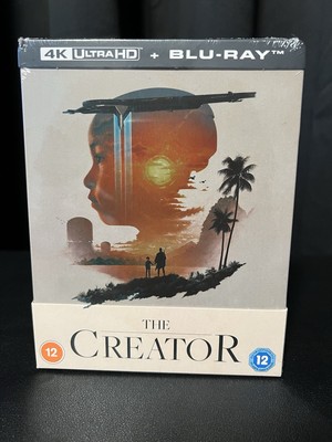 The Creator (4K UHD, Blu Ray) Steelbook - UK Version - Brand New