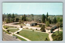 Sacramento CA-California, Sutter's Fort, Aerial View, Vintage Postcard