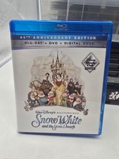 Disney Snow White and the Seven Dwarfs 85th Anniversary Blu-ray DVD Digital Code