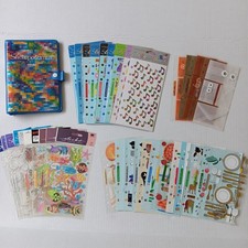 Stickopotamus Sticker Binder With 41 Sticker Sheets 27 New Or Full 