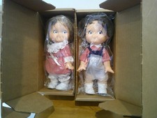 Vintage 1988 Campbell's Soup Kids 10" Doll Boy  Girl Special Edition Set NEW