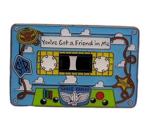 Disney Loungefly Pin 2025 Pixar Cassettes Mystery Toy Story #178856