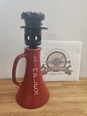 Simplex 12 Ton Screw Lift Jack Bottle House Railroad 1-1/2 x 8, 12'', TKO