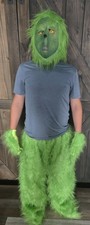 Grinch Mask, Pants And Gloves