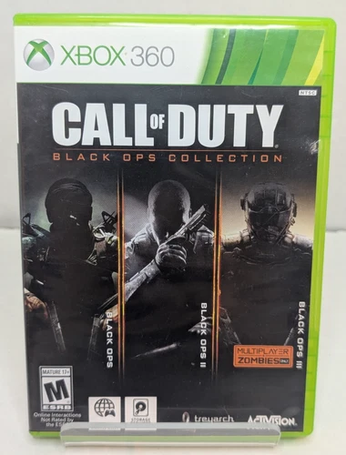 Call of Duty: Black Ops Collection (Microsoft Xbox 360, 2016) TESTED/ WORKING B