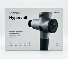 Hyperice Hypervolt Percussion Massage Gun, Cordless Handheld Bluetooth Gray