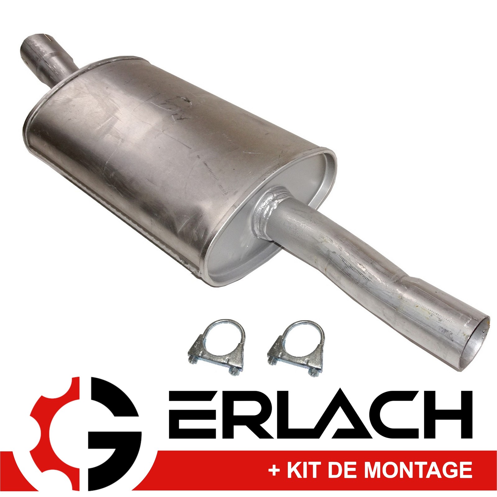 Silencieux intermédiaire pour BMW Série 3 E46 316i 318i berline coupé
