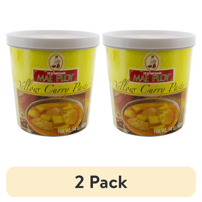 2 Pack Yellow Curry Paste, 14 oz Each Free and Fast Shipping....