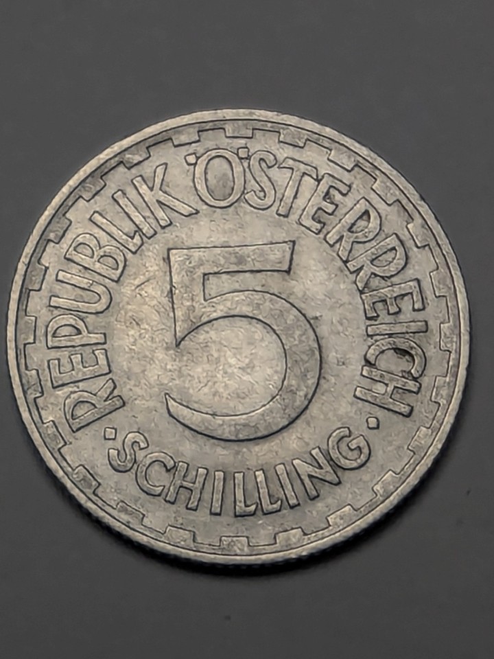 Austria OESTERREICH Coin 5 Shilling Aluminium 1952 | eBay