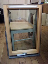 VELUX Pine Centre Pivot Roof Window 55 x 78 With frame