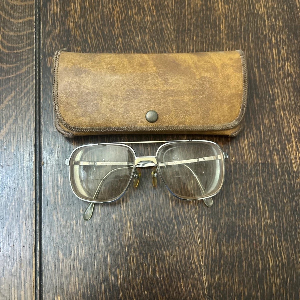 Aviator Men Gold Vintage Eyeglasses for sale | eBay