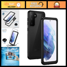 Waterproof Dustproof Case for Galaxy S21 5G, Rugged Shockproof Cover with Screen