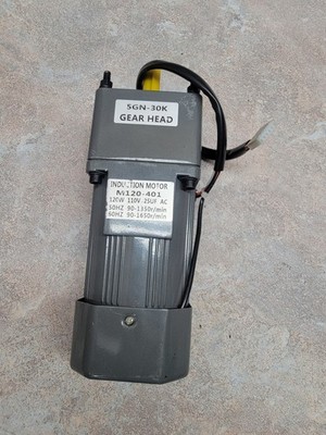 M120-401 Gear Motor Low Speed Mini Gearbox High Torque Geared Motor (Motor Only)