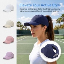 Quick-Drying Peaked Cap Breathable Mesh Running Cap  Outdoor Sports