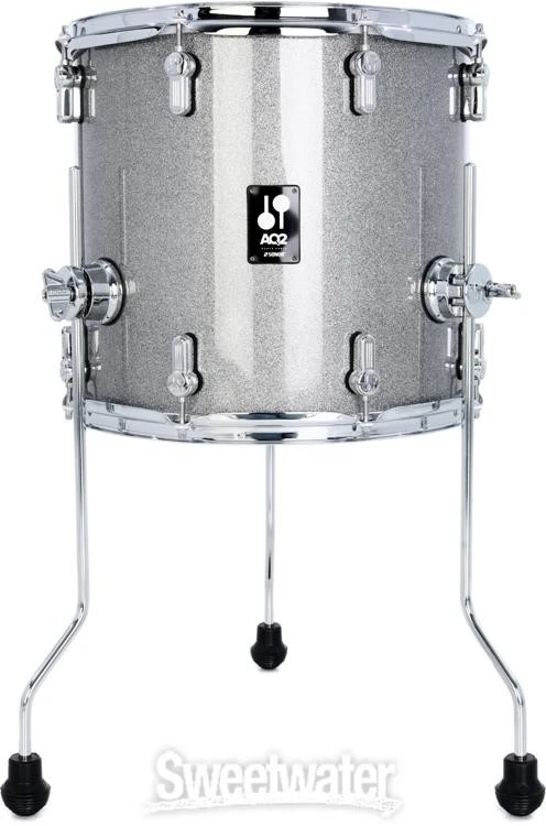 Sonor AQ2 Bop 4-piece Shell Pack w/ Snare - Titanium Quartz - Image 2 of 4