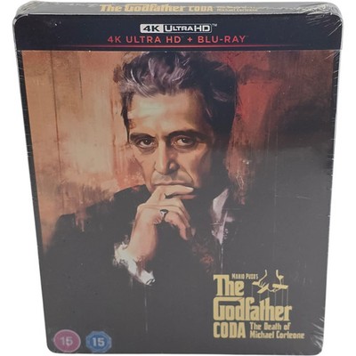 The Godfather, Coda : Michael Corleone 4K Blu-Ray Steelbook 4K Ultra HD +