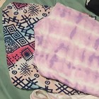 RBX Unisex Baby Clothing Lot Tie-Dye Pants, Leggings & White Graphic Top — photo 4