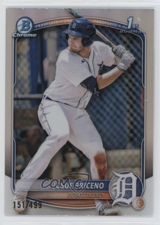 2025 Bowman Chrome Prospects Refractor 151/499 Josue Briceno #BCP-13 15sd