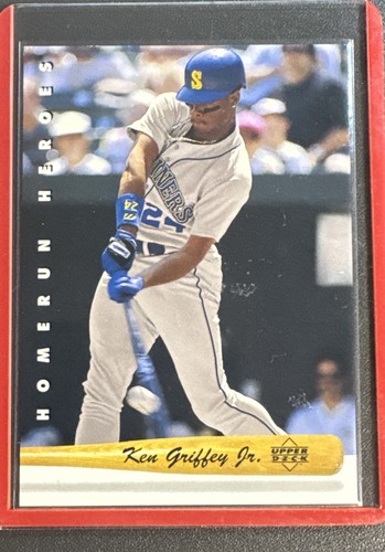 Ken Griffey Jr. #HR9 1993 Upper Deck Homerun Heroes card