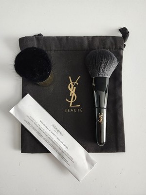 Yves Saint Laurent (YSL) Beauté Black Gold Powder Brush Set