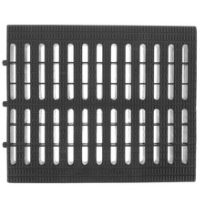 HOMSFOU Trench Cover Drain Grate with Anti-Slip Grid Outdoor Sewer Cover French
