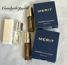 MERIT Retrospect L'Extrait de Parfum 2ml & MISSY By Rosie Jane Perfume Oil 3ml