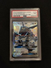 Carte Pokémon - Rayquaza GX - 177a/168 - PSA 9 - Tempête Céleste - Française !