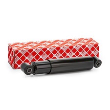 2x FEBI BILSTEIN Stoßdämpfer Vorne Hinten passend für MERCEDES-BENZ UNIMOG Set