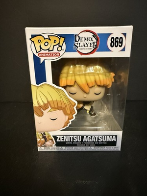 #ad #ad FUNKO POP ZENITSU AGATSUMA 869 DEMON SLAYER POP ANIMATION K01 $10.99