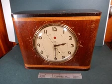 Telechron 6B01 "Jubilee" Electric Clock Runs and Keeps Good Time ~Loud - Read!