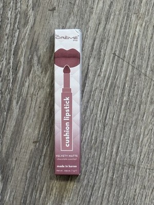 The Crème Shop Cushion Lipstick Velvety Matte, Make A Mauve Chocolate scented 