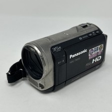 PANASONIC HDC-TM55 CAMCORDER HD w/ Battery For Parts - UNTESTED - As Is
