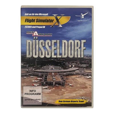 Mega Airport Düsseldorf Add-On Microsoft Flight Simulator X | Game | 2012