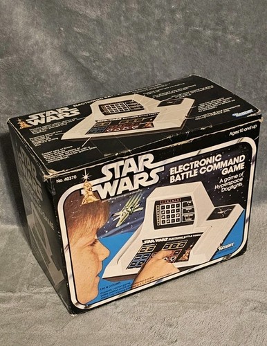 Vintage Star Wars Electronic Battle Command Game Complete With Box 1979 ...