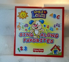 Fisher-Price Laugh  Learn Sing Along Favorites CD, 2011 W/ Case, Tested