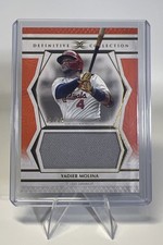 2025 Topps Definitive Yadier Molina Jumbo Patch Relic Orange #/25 Cardinals