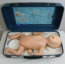 Laerdal CPR Training Resusci Baby Infant First Aid Manikin Hard Case