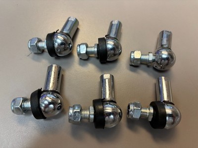 6-pack 3/16''-24 M+FM Ball Joint Tie Rod Ends Right hand threaded- High quality