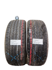 2 PNEUMATICI USATI 215/50 R 17 95V XL CONTINENTAL ESTIVO 5.5 MM DOT 4523