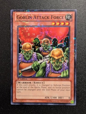 Goblin Attack Force BP02-EN008 Mosaic Rare 1st Edition NM