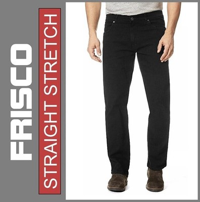 Stooker Frisco  Men 5-Pocket-Hose Black Denim