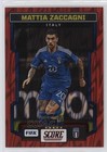 2023-24 Panini Score FIFA Red Swirl 25/30 Mattia Zaccagni #105